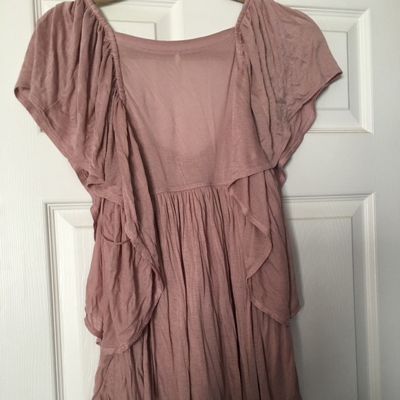 Free People hi/low drape blouse - Picture 5 of 5